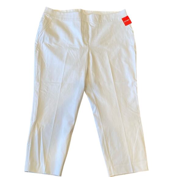 NWT SPANX Silver Lining Slim Straight Pull On Pant Classic White Size 2X - Picture 3 of 15